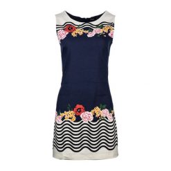 Desigual Sukienka Damska 36 Ciemnoniebieski. Sukienki marki Desigual. W wyprzedaży za 327.00 zł.