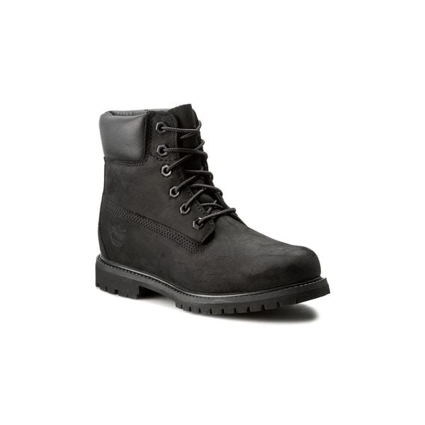 Buty trekkingowe damskie Timberland 6In Premium Boot W. Czarne buty trekkingowe Timberland, bez zapięcia. W wyprzedaży za 806.35 zł.