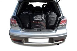 Torby Do Bagażnika Mitsubishi Outlander 2001-2006 5Szt Kjust. Czarne torby podróżne KJUST, bez wzorów, z kauczuku. Za 1,435.00 zł.
