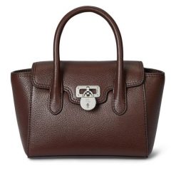 Torebka LAUREN RALPH LAUREN. Brązowe torebki klasyczne Lauren Ralph Lauren, bez wzorów, klasyczne, bez dodatków. Za 1,399.00 zł.
