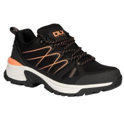 Buty Sportowe Damskie Zindzi II DLX. Czarne buty sportowe lifestyle Trespass, bez wzorów, sportowe, bez zapięcia. Za 503.99 zł.