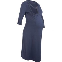 Sukienka shirtowa ciążowa i do karmienia bonprix indygo. Sukienki marki Marie Zélie. Za 79.99 zł.