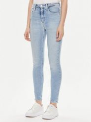 Calvin Klein Jeans Jeansy J20J223312 Niebieski Skinny Fit. Niebieskie jeansy Calvin Klein Jeans, bez wzorów, z bawełny. Za 279.99 zł.