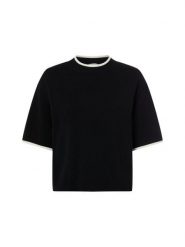 More & More Sweter z dzianiny Kobiety czarny, 38. Czarne swetry More & More, bez wzorów, z dzianiny, bez ramiączek. Za 229.95 zł.