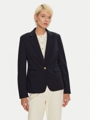 Tommy Hilfiger Marynarka WW0WW43473 Granatowy Regular Fit. Niebieskie marynarki i żakiety Tommy Hilfiger, bez wzorów, z wiskozy, bez ramiączek. Za 729.99 zł.
