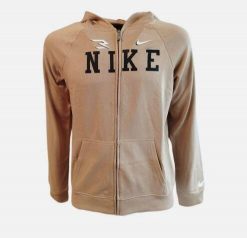 Bluza z Kapturem I Suwakiem Na Całej Długości Collegiate Rozmiar M (137-147 CM)…. Brązowe bluzy Nike, m, bez wzorów, z materiału, bez ramiączek, z kapturem. Za 326.99 zł.