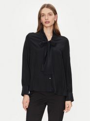 Gap Bluzka 618636-01 Czarny Regular Fit. Czarne bluzki GAP, xxs, bez wzorów, z syntetyku, bez kołnierzyka, bez ramiączek. Za 179.99 zł.