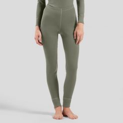 Spodnie Odlo BL BOTTOM long ACTIVE WARM. Szare spodnie narciarskie ODLO, bez wzorów, z materiału, narciarskie. Za 249.99 zł.