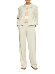 S.Oliver Spodnie w kolorze beżowym rozmiar: 38. Brązowe spodnie materiałowe S.Oliver, bez wzorów, z materiału. Za 152.99 zł.