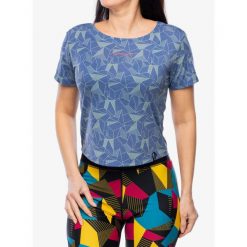 Koszulka szybkoschnąca damska La Sportiva Dimension T-Shirt. Niebieskie t-shirty sportowe La Sportiva, bez wzorów, bez ramiączek. Za 188.99 zł.