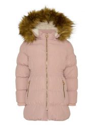 HULABALU Parka "Ylva" w kolorze jasnoróżowym rozmiar: 158/164. Różowe płaszcze HULABALU, bez wzorów, bez kaptura. Za 197.63 zł.