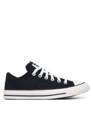 Converse Trampki Chuck Taylor All Star Madison Canvas 563508C Czarny. Czarne trampki Converse, bez wzorów, z materiału, retro, bez zapięcia. Za 299.99 zł.