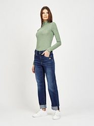 Gang Dżinsy - Regular fit - w kolorze niebieskim rozmiar: W32. Niebieskie jeansy Gang, z aplikacjami, klasyczne. Za 267.92 zł.