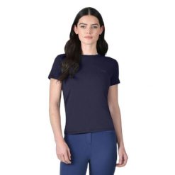 T-shirt damski w luźnym stylu Weatherbeeta. Niebieskie t-shirty sportowe WEATHERBEETA, bez wzorów, bez ramiączek, do jazdy konnej. Za 239.50 zł.