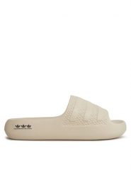 Adidas Klapki Adilette Ayoon Slides GX7064 Beżowy. Brązowe klapki adidas, bez wzorów, z syntetyku, sportowe, bez obcasa, bez zapięcia. Za 249.99 zł.