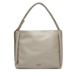 Torebka Calvin Klein. Szare shopper bag Calvin Klein, bez wzorów, bez dodatków. Za 539.99 zł.