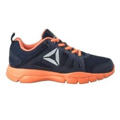 Buty Kobieta Reebok Trainfusion Nine 2 szary. Szare buty treningowe Reebok, bez wzorów, z materiału, bez zapięcia, na fitness i siłownię. Za 198.45 zł.
