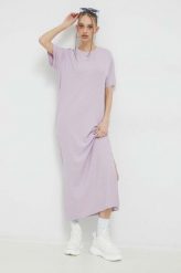 Fila sukienka kolor fioletowy maxi prosta. Fioletowe sukienki Fila, na co dzień, l, bez wzorów, z dzianiny, bez kołnierzyka, bez ramiączek, maxi. Za 329.99 zł.