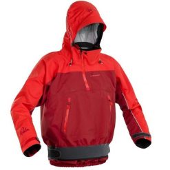 Kurtka kajakowa na wyprawy wodne unisex Palm Bora wodoodporna. Czerwone kurtki PALM, s, bez wzorów, z nylonu, sportowe, bez kaptura. Za 1,999.00 zł.