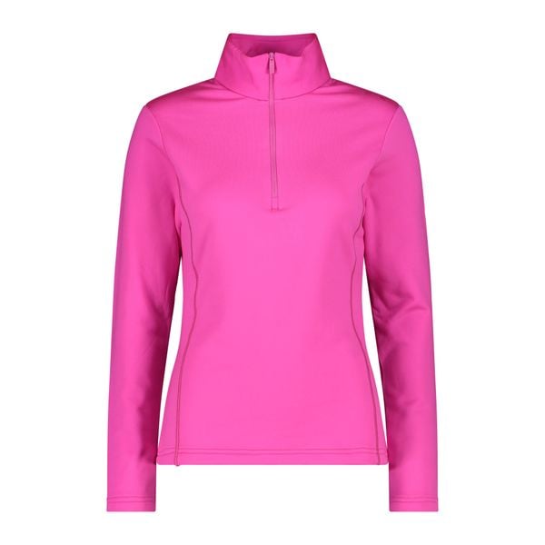 Bluza damska turystyczna CMP 38E1596. Fioletowe bluzy CMP, l, bez wzorów, bez kaptura, trekkingowe. Za 255.00 zł.