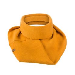 Damski komin zimowy Brødrene k4 miodowy 9940. Pomarańczowe szaliki i kominy na zimę, bez wzorów, eleganckie. Za 64.90 zł.