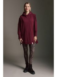 Cotton Candy Bluza w kolorze bordowym rozmiar: XL. Czerwone bluzy Cotton Candy, xl, bez wzorów, z kapturem. Za 161.34 zł.