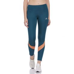 Legginsy treningowe damskie Adidas Own The Run. Czarne bielizna termoaktywna damska adidas, bez wzorów, z elastanu, sportowe. Za 149.00 zł.