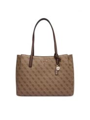 Guess Torebka Noelle II HWBG96 72260 Brązowy. Brązowe torebki klasyczne Guess, z aplikacjami, ze skóry, bez dodatków. Za 634.99 zł.