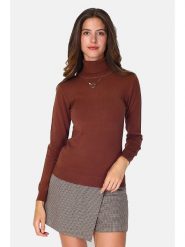 William de Faye Golf w kolorze brązowym rozmiar: 40. Brązowe swetry William de Faye, bez wzorów, z kaszmiru, klasyczne, bez ramiączek. Za 131.45 zł.