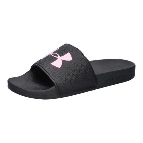Under Armour Klapki Damskie ARMR Slide 6007532. Czarne klapki Under Armour, bez wzorów, z materiału, bez obcasa, bez zapięcia. Za 132.75 zł.