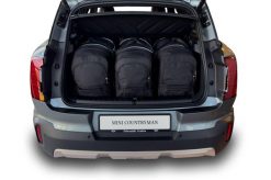 Torby Do Bagażnika Mini Countryman 2023+ 3Szt Kjust. Czarne torby podróżne KJUST, bez wzorów, z kauczuku. Za 1,122.00 zł.
