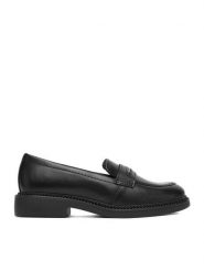 Lasocki Mokasyny CEO-RST-56007-03 Czarny. Czarne mokasyny Lasocki, bez wzorów, ze skóry. Za 229.99 zł.