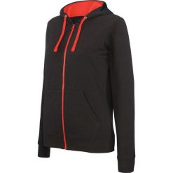 Bluza z kapturem Kariban Contrastée. Niebieskie bluzy KARIBAN, s, bez wzorów, z bawełny, bez ramiączek, z kapturem. Za 181.00 zł.