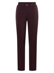 &Co Woman Spodnie "Pola" w kolorze brązowym rozmiar: M. Brązowe spodnie materiałowe &Co Woman, z aplikacjami, z materiału, z podwyższonym stanem. Za 282.99 zł.