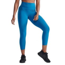 Damskie legginsy kompresyjne 7/8 z wysokim stanem 2XU Form Stash. Niebieskie legginsy 2XU, bez wzorów. Za 575.50 zł.