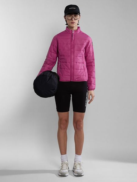 Napapijri Kurtka pikowana "Acalmar" w kolorze różowym rozmiar: M. Różowe kurtki Napapijri, m, bez wzorów, bez kaptura. Za 135.49 zł.