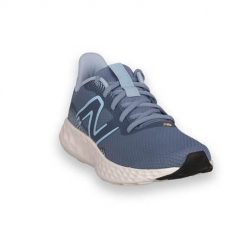 Buty do biegania damskie New Balance Cl3 W411. Niebieskie buty do biegania New Balance, bez wzorów, z materiału, bez zapięcia, do biegania. Za 309.00 zł.