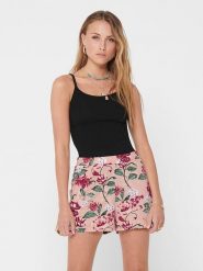 ONLY Top w kolorze czarnym rozmiar: XS. Czarne topy ONLY, xs, bez wzorów, bez kołnierzyka, bez ramiączek. Za 38.95 zł.
