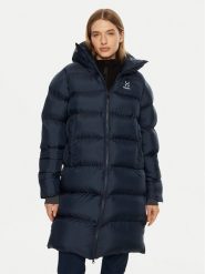 Haglöfs Kurtka puchowa Long Mimic 607706 Granatowy Relaxed Fit. Niebieskie kurtki Haglöfs, xs, bez wzorów, z puchu, bez kaptura. Za 699.99 zł.