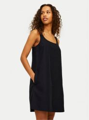 JJXX Sukienka letnia Stella 12255689 Czarny Loose Fit. Czarne sukienki JJXX, s, bez wzorów, z bawełny, bez kołnierzyka, bez ramiączek. Za 119.99 zł.