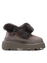 Inuikii Śniegowce Endurance Trekking 75202-112 Brązowy. Brązowe botki Inuikii, bez wzorów, ze skóry, bez obcasa, bez zapięcia. Za 1,129.00 zł.