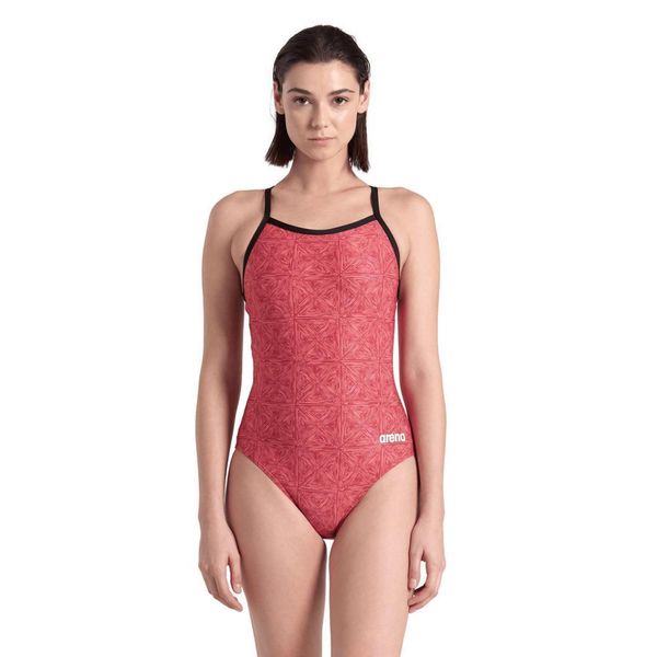 Strój Kąpielowy Arena Abstract Tiles Light Drop Back – Red Team – Rozmiar 30. Czerwone stroje jednoczęściowe Arena, bez wzorów, sportowe. Za 1,392.63 zł.