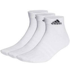 Skarpety adidas Thin and Light Ankle Socks 3P. Białe skarpetki adidas, bez wzorów. Za 49.00 zł.