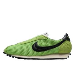 Buty do chodzenia dla dorosłych Nike LD-1000 SP Stussy Action Green. Zielone buty treningowe Nike, bez wzorów, z nylonu, bez zapięcia, tenisowe. Za 709.00 zł.
