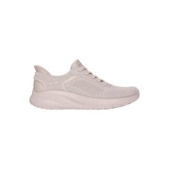 Buty sportowe Sneakersy damskie, Slip-Ins: BOBS Sport Squad Chaos - Current Muse. Czerwone buty sportowe lifestyle Skechers, bez wzorów, bez zapięcia, trekkingowe. Za 359.99 zł.