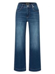 MAC Dżinsy "Dream Wide" - Comfort fit - w kolorze niebieskim rozmiar: 36/L32. Niebieskie jeansy MAC, l, z aplikacjami, klasyczne, z podwyższonym stanem. Za 262.91 zł.