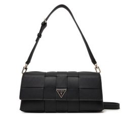 Torebka Guess. Czarne torebki klasyczne Guess, z aplikacjami, klasyczne, bez dodatków. Za 449.99 zł.