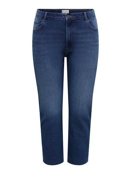 ONLY Carmakoma Rybaczki dżinsowe - Regular fit - w kolorze niebieskim rozmiar: 50/L32. Niebieskie jeansy Only Carmakoma, l, bez wzorów, z bawełny, klasyczne. Za 100.52 zł.