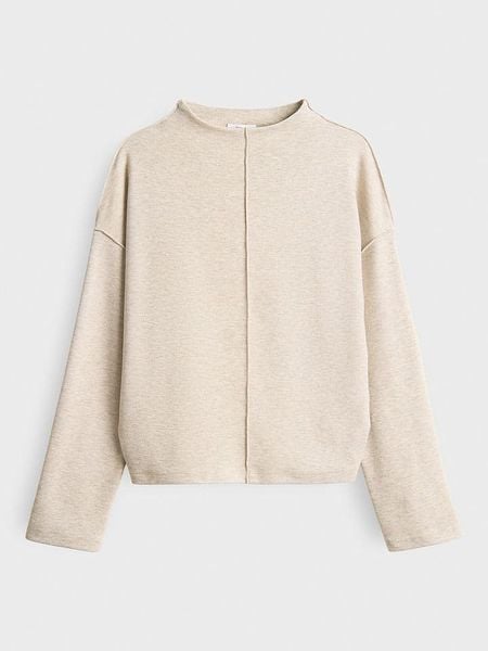 OPUS Sweter w kolorze kremowym rozmiar: 44. Brązowe swetry Opus, bez wzorów, bez ramiączek. Za 100.99 zł.