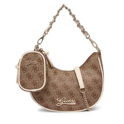 Torebka Guess. Brązowe torebki klasyczne Guess, z aplikacjami, klasyczne, bez dodatków. Za 294.99 zł.